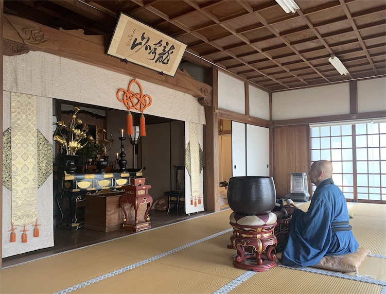 Macha-Teezeremonie im Kofuku-ji bei Eigen-ji
