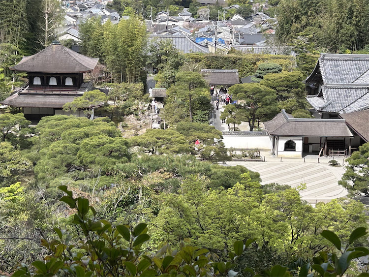 Ginkaku-ji, der Silberne Tempel in Kyoto